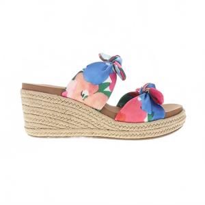 NEW CORKYS FOOTWEAR women's tie the knot wedge in floral